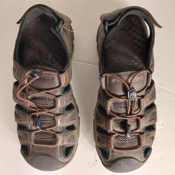 Poshmark: Skechers Relaxed Fit Fisherman Sandals Brown 7 - Picture 3 of 10